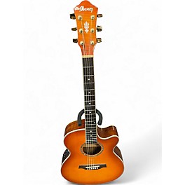 Used Ibanez AEG20E 2 Color Sunburst Acoustic Electric Guitar