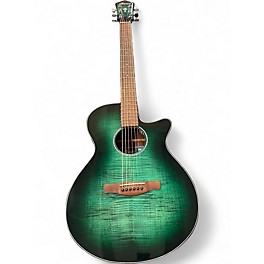 Used Ibanez AEG70-EBH EMERALD BURST Acoustic Electric Guitar