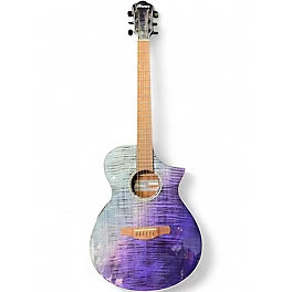 Used Ibanez AEWC32FM PSF PURPLE SUNSET FADE Acoustic Electric Guitar
