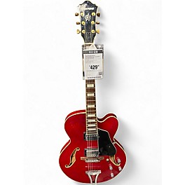 Used Ibanez AFS75T Artcore Red Hollow Body Electric Guitar