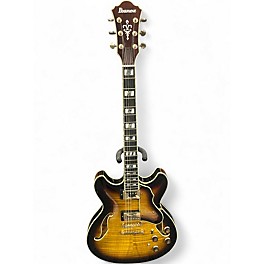 Used Ibanez AS153A Artstar 2 Color Sunburst Hollow Body Electric Guitar