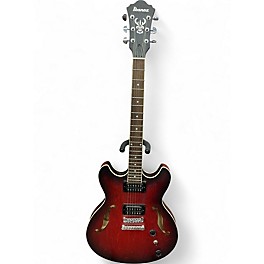 Used Ibanez AS53 Red Burst Hollow Body Electric Guitar
