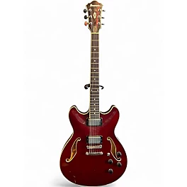 Used Ibanez AS73 TCR 12 04 Red Hollow Body Electric Guitar
