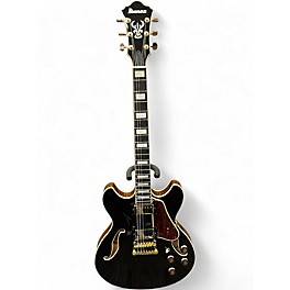 Used Ibanez AS93 Artcore Black Hollow Body Electric Guitar
