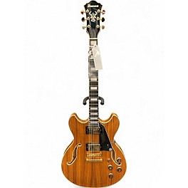 Used Ibanez AS93 Artcore ZEBRA WOOD NATURAL Hollow Body Electric Guitar