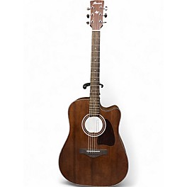 Used Ibanez AW54CE Mahogany Acoustic Electric Guitar