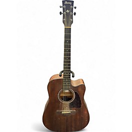Used Ibanez AW54CE Mahogany Acoustic Electric Guitar