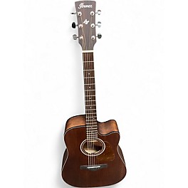 Used Ibanez AW54CE Natural Acoustic Electric Guitar