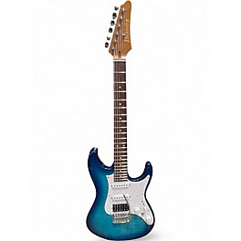 Used Ibanez AZ STANDARD Blue Burst Solid Body Electric Guitar