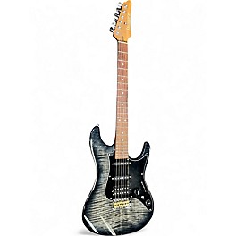 Used Ibanez AZ22S1F Trans black Solid Body Electric Guitar