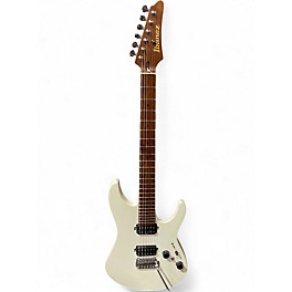 Used Ibanez AZ2402 AZ Prestige Pearl White Solid Body Electric Guitar