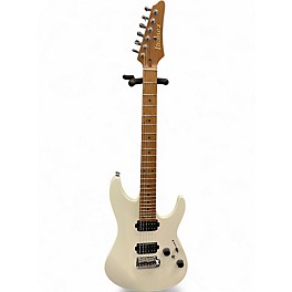 Used Ibanez AZ2402 Presitge Pearl White Flat Solid Body Electric Guitar