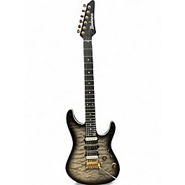 Used Ibanez AZ47P1Q PREMIUM BLACK ICE BURST Solid Body Electric Guitar