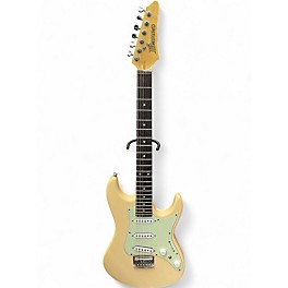 Used Ibanez AZES31 Antique Ivory Solid Body Electric Guitar