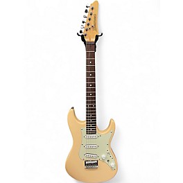 Used Ibanez AZES31 Cream Solid Body Electric Guitar