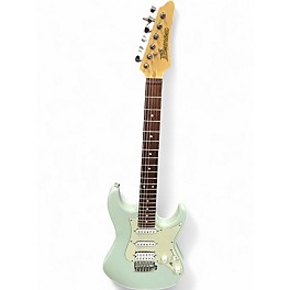 Used Ibanez AZES40 Mint Green Solid Body Electric Guitar