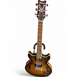 Used Ibanez Artcore AF55 Flat Tobacco Hollow Body Electric Guitar