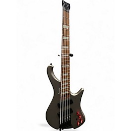 Used Ibanez EHB1505MS Silver Electric Bass Guitar