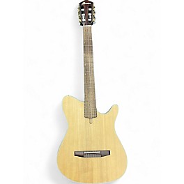 Used Ibanez FRH10N Natural Classical Acoustic Electric Guitar
