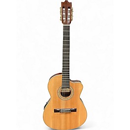 Used Ibanez GA34STCE Natural Classical Acoustic Electric Guitar