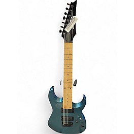 Used Ibanez GRG7221M Teal Solid Body Electric Guitar