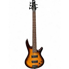 Used Ibanez GSR205 5 String Spalted Maple Electric Bass Guitar