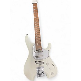 Used Ibanez Ichika Signature ICHI10 Vintage White Matte Solid Body Electric Guitar