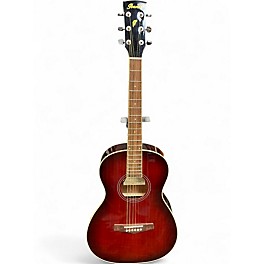 Used Ibanez PN12E PARLOR VINTAGE MAHOGANY SUNBURST Acoustic Electric Guitar