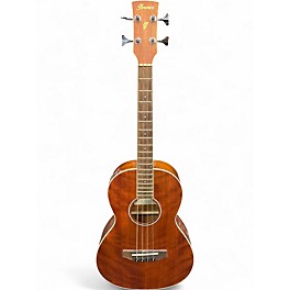 Used Ibanez PNB14E Natural Acoustic Bass Guitar