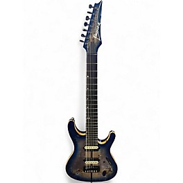 Used Ibanez Premium S1027PBF Blue Burst Solid Body Electric Guitar