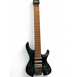 Used Ibanez Q547PB Cosmic Blue Solid Body Electric Guitar