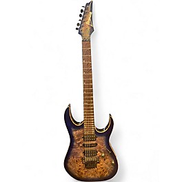 Used Ibanez RG1070PBZ Cerulean Blue Solid Body Electric Guitar