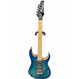 Used Ibanez RG470 Bluish Solid Body Electric Guitar