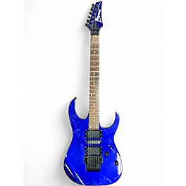 Used Ibanez RG570 Metallic Blue Solid Body Electric Guitar