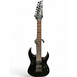 Used Ibanez RG7321 7 String BLACK Solid Body Electric Guitar