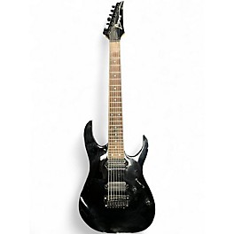 Used Ibanez RG7321 7 String Black Solid Body Electric Guitar