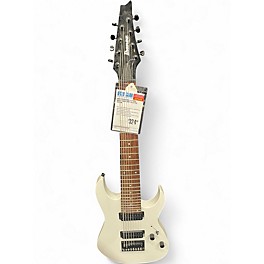 Used Ibanez RG8 8 String WHITE Solid Body Electric Guitar
