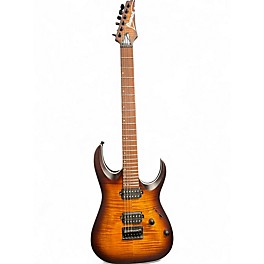 Used Ibanez RGA42FM Crimson Burst Solid Body Electric Guitar