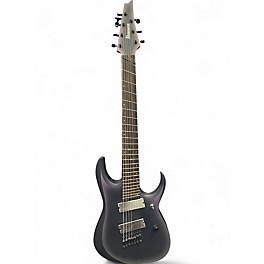 Used Ibanez RGA71AL Axion Label 7 String AURORA BURST Solid Body Electric Guitar