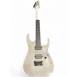 Used Ibanez RGAIX6FM WHITE FROST FLAT Solid Body Electric Guitar