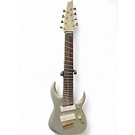 Used Ibanez RGDMS8 Silver Solid Body Electric Guitar