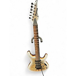 Used Ibanez S1070PBZ POPLAR BURL Solid Body Electric Guitar