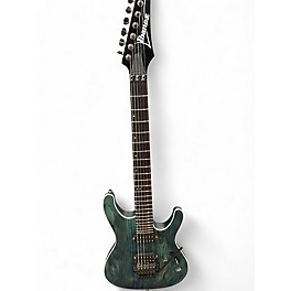Used Ibanez S520AH BLUE WOOD GRAIN Solid Body Electric Guitar