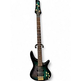 Used Ibanez SR4000E Seafloor Burst Electric Bass Guitar