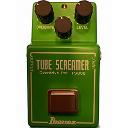 Used Ibanez TS808 Reissue Tube Screamer Distortion Effect Pedal
