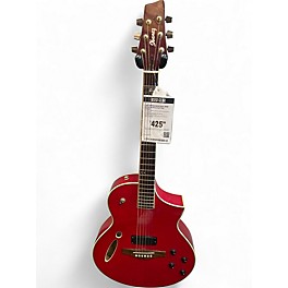 Used Ibanez montage Wine Red Acoustic Electric Guitar