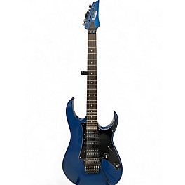 Used Ibanez rg655 Cobalt Blue Metallic Solid Body Electric Guitar