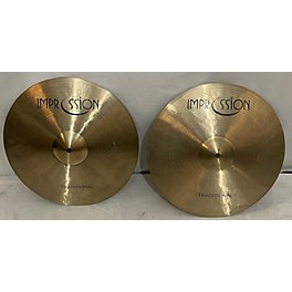 Used Used Impression Traditional High Hat 14" Top And Bottom (Pair) Cymbal