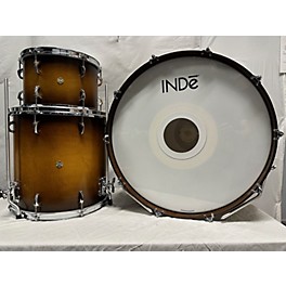 Used Used Inde 3 piece Flex Tuned Maple Faded Tobacco Drum Kit