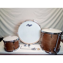 Used Used Inde 3 piece Studio Mod Walnut Drum Kit